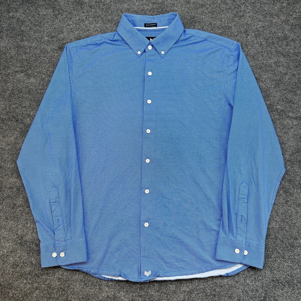 Buttercloth Shirt Mens XL Regular Fit Icy Cotton Button Down Long Sleeve Casual